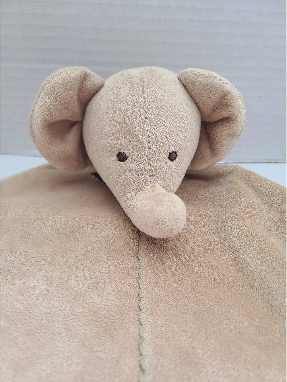 Carters Precious Firsts Tan Elephant Security Blanket Plush Lovey